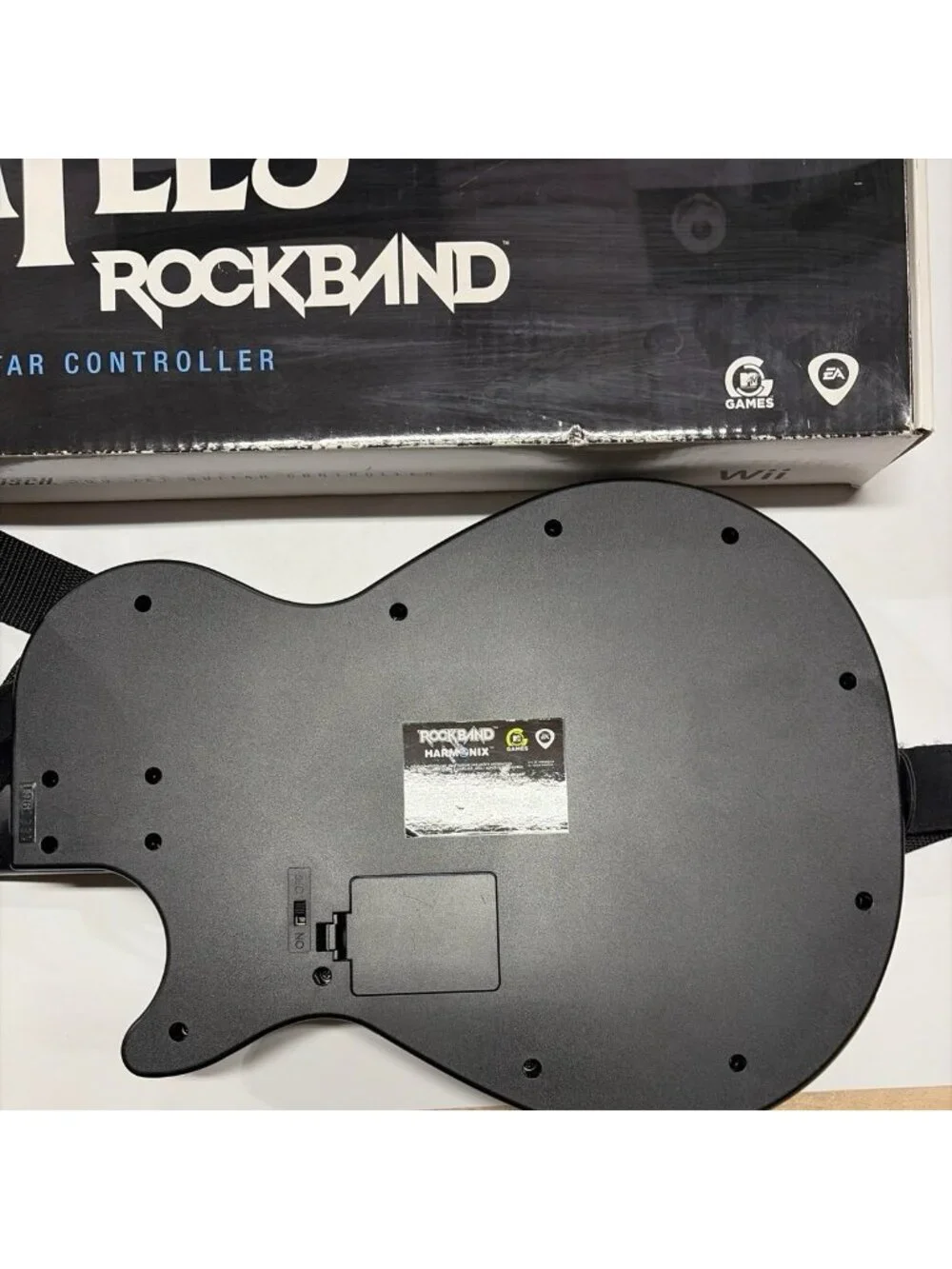 Beatles Rock Band Wii Bigsby Gretsch DuoJet Guitar NWGTS4 No Dongle Tested Works